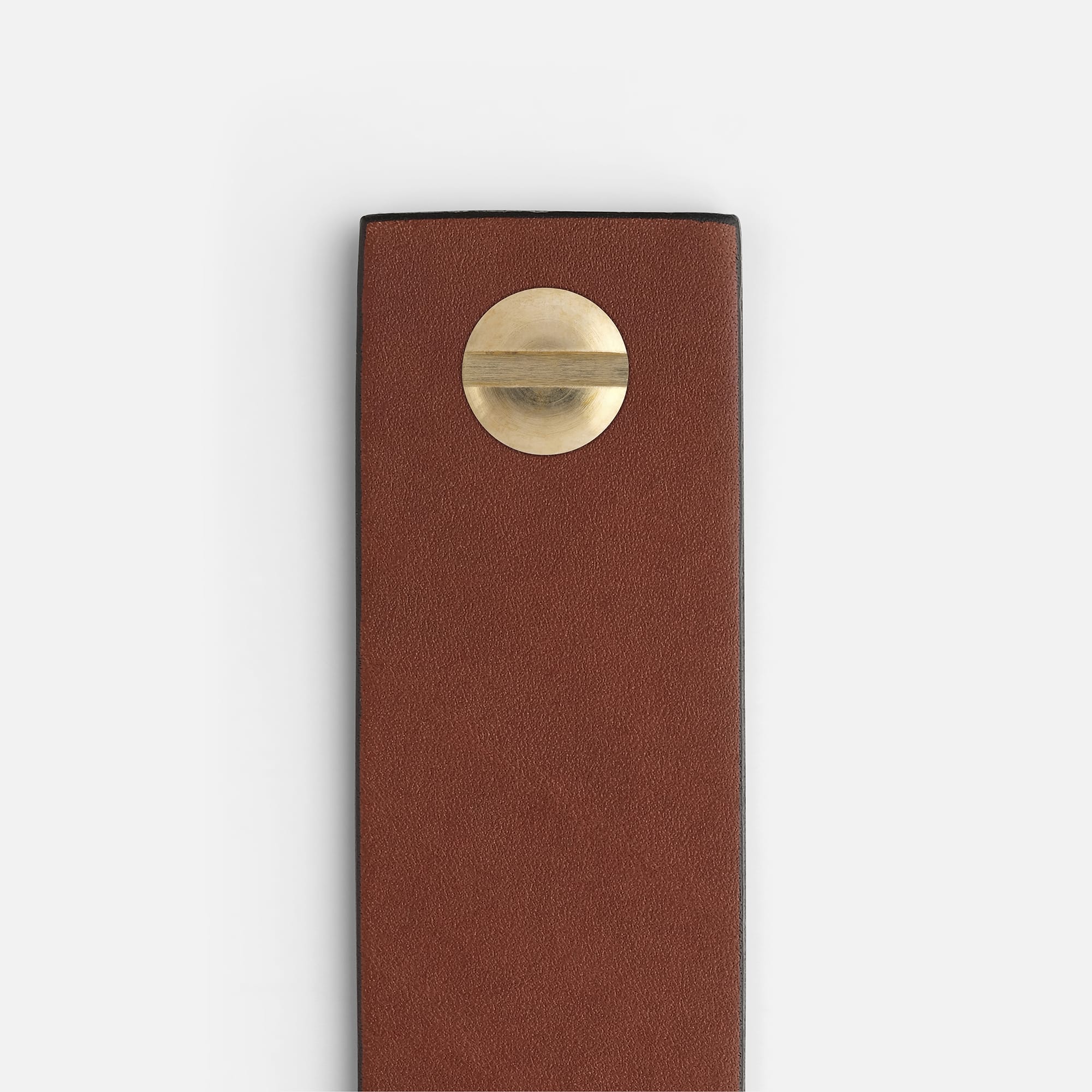 British Leather Tan with Brass