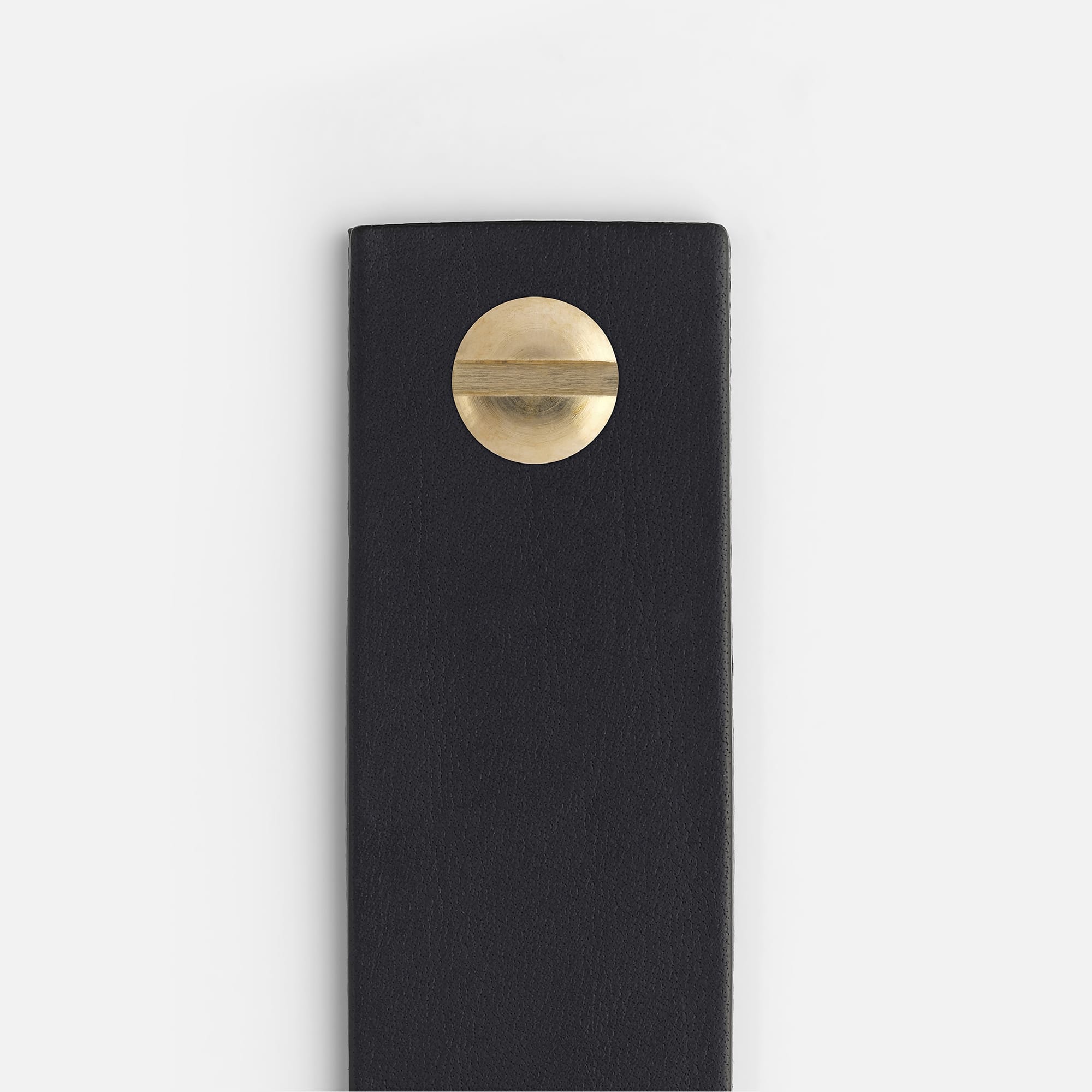 Midnight Leather with Brass